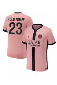 Paris Saint-Germain Randal Kolo Muani #23 Voetbaltruitje 3e tenue 2024-25 Korte Mouw